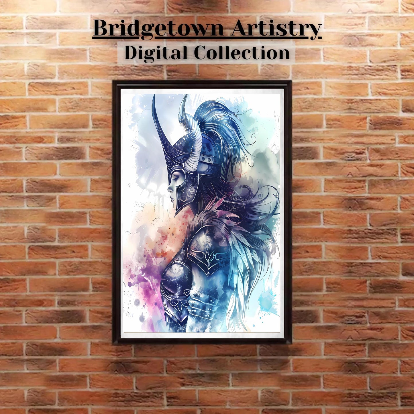 Valkyrie Norse Artwork Wall Art [ Digital Download ]